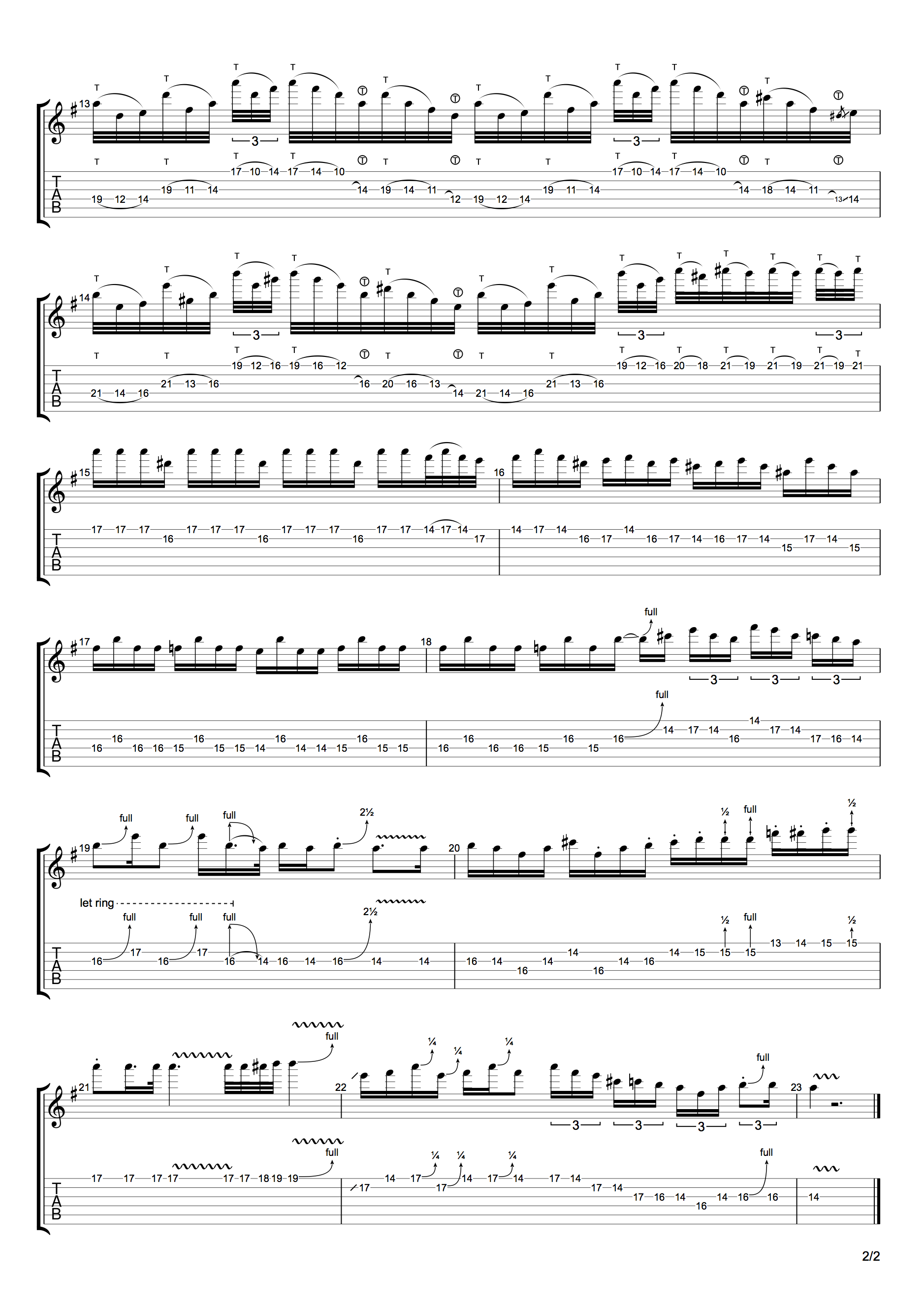 EXTREME - PLAY WITH ME  NUNO BETTENCOURT GUITAR Tab 