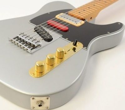 body of electric guitar