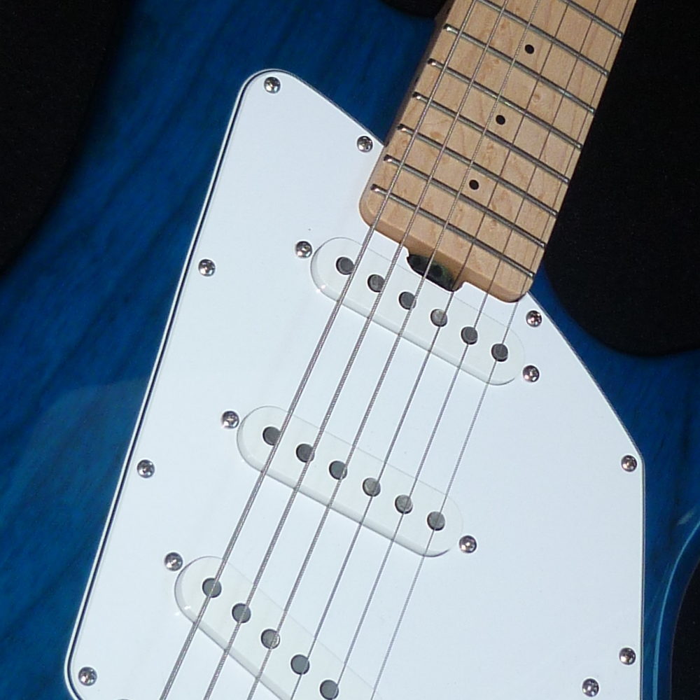 pickups on electric guitar